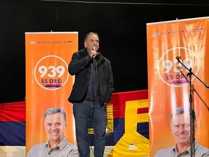 En un escenario hipotético, Orsi lideraría la interna del FA y superaría a los candidatos de los demás partidos políticos