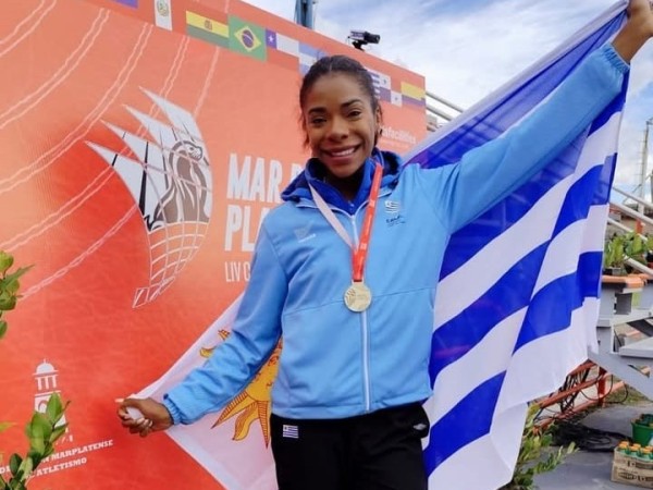 Deborah Rodríguez se consagró campeona sudamericana en los 800 metros