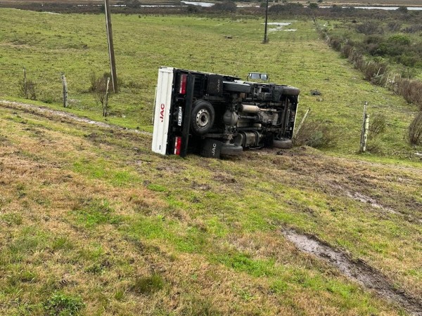 ruta 39, vuelco, siniestros de transito,