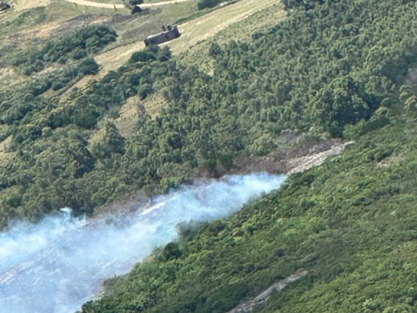 incendio,  cerro, pan de azúcar,