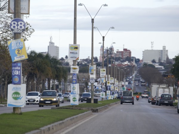 Aseo Urbano, cartelería, política, elecciones internas, elecciones