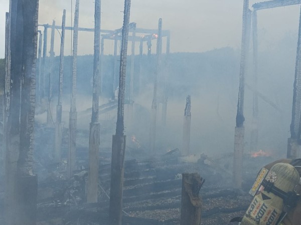 incendio, josé ignacio, playa,  vivienda incendiada