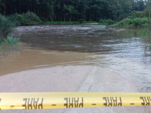 cecoed, maldonado, lluvias intensas, desbordes