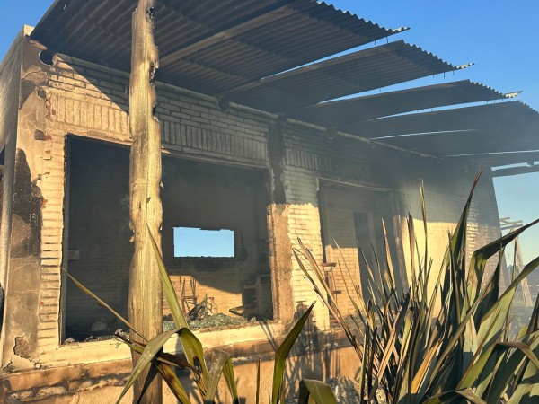 Incendio, identidad, calcinadas, Pueblo Garzón