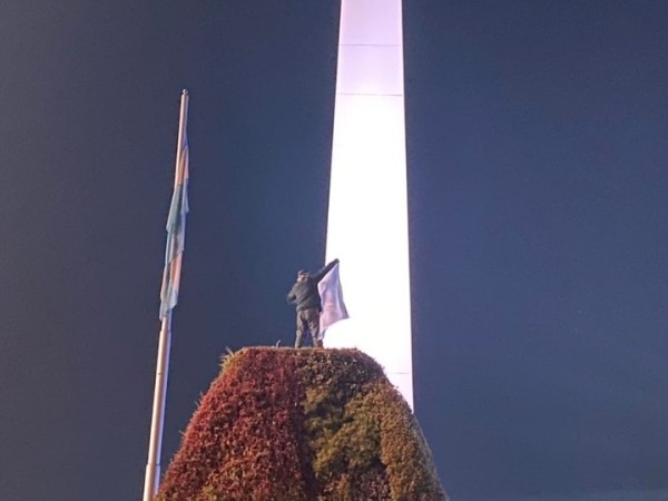 Argentina,CopaAmerica,incidentes,festejos,Obelisco