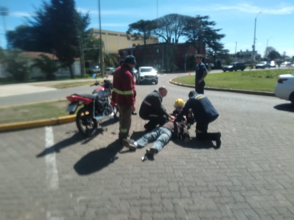 cayó,moto,traumatismo,cráneo,pérdida,conocimiento