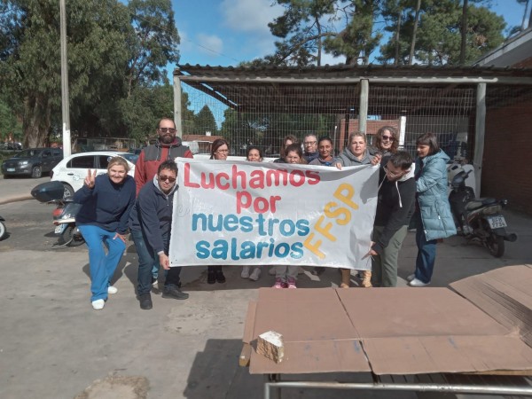 hospital de maldonado, empresa tercerizada, paro