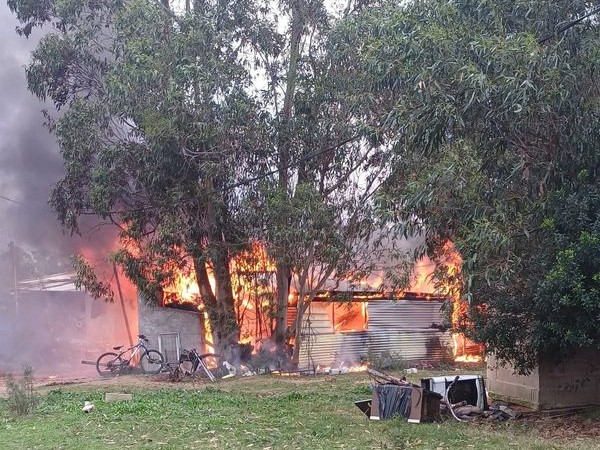 incendio, pueblo obrero, piriapolis,