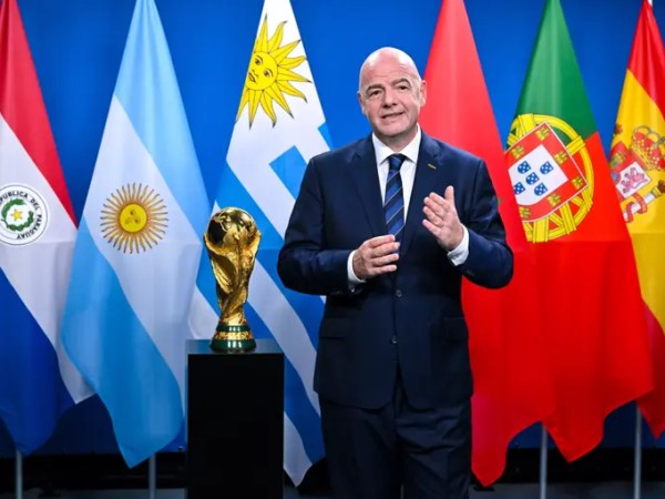 Infantino, FIFA, Lacalle Pou, Mundial2030, Puntadeleste