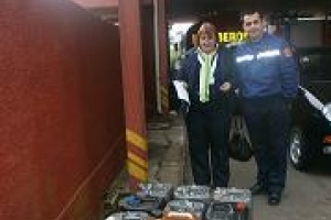 Aduanas donó gas oil a bomberos Maldonado