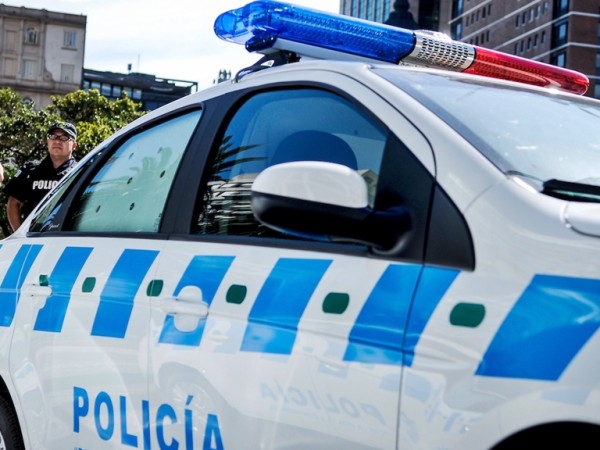 policia en horas francas, rapiña, vía publica