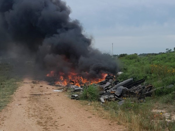 quema,residuos,Bomberos