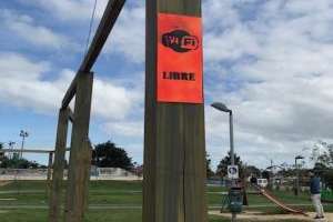 Wifi libre en el Parque La Loma