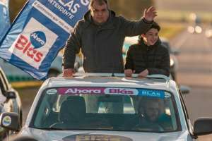 "Histórica" caravana de Rodrigo Blás augura triunfo blanco en Maldonado, dicen dirigentes