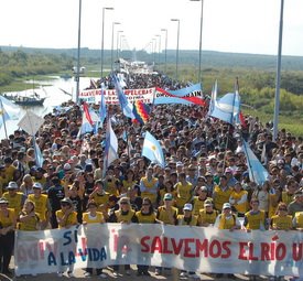 Ambientalistas de Gualeguaychú preparan su 7º Abrazo al Río Uruguay