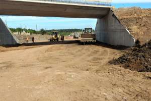 Obras en la interbalnearia quedarán habilitadas antes de Navidad y después se continuará con los trabajos
