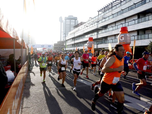 maraton de Punta del Este, 42 k, brasileños, 3500 participantes,